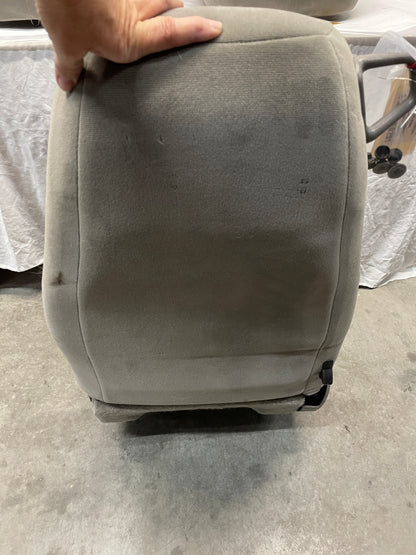 2002 Chevy Camaro Z28 Seats Fronts and Rears Gray Grey Cloth OEM - Day's Parts Yard