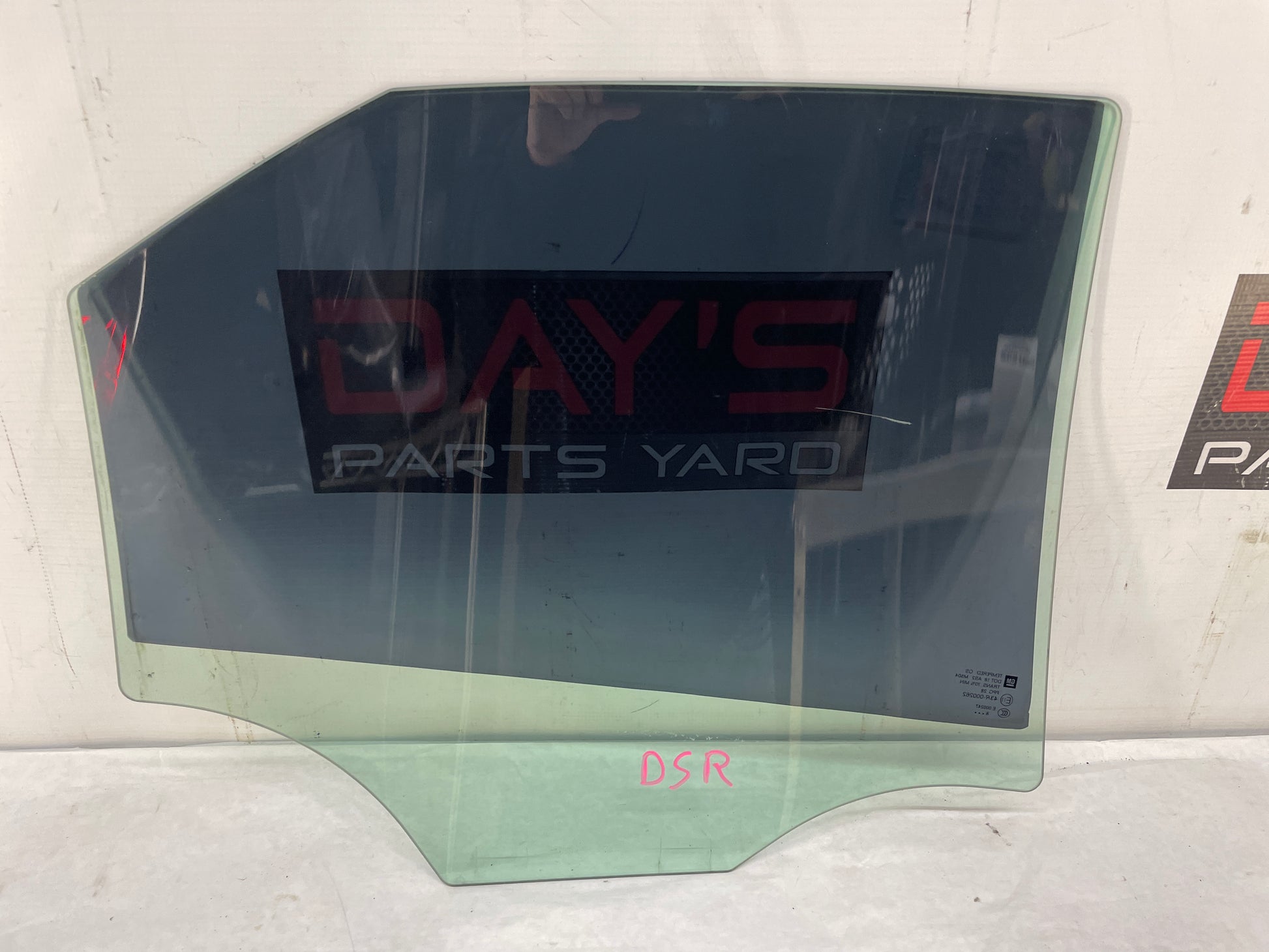 2009 Cadillac CTS-V Sedan LH Driver Rear Door Window Glass OEM - Day's Parts Yard