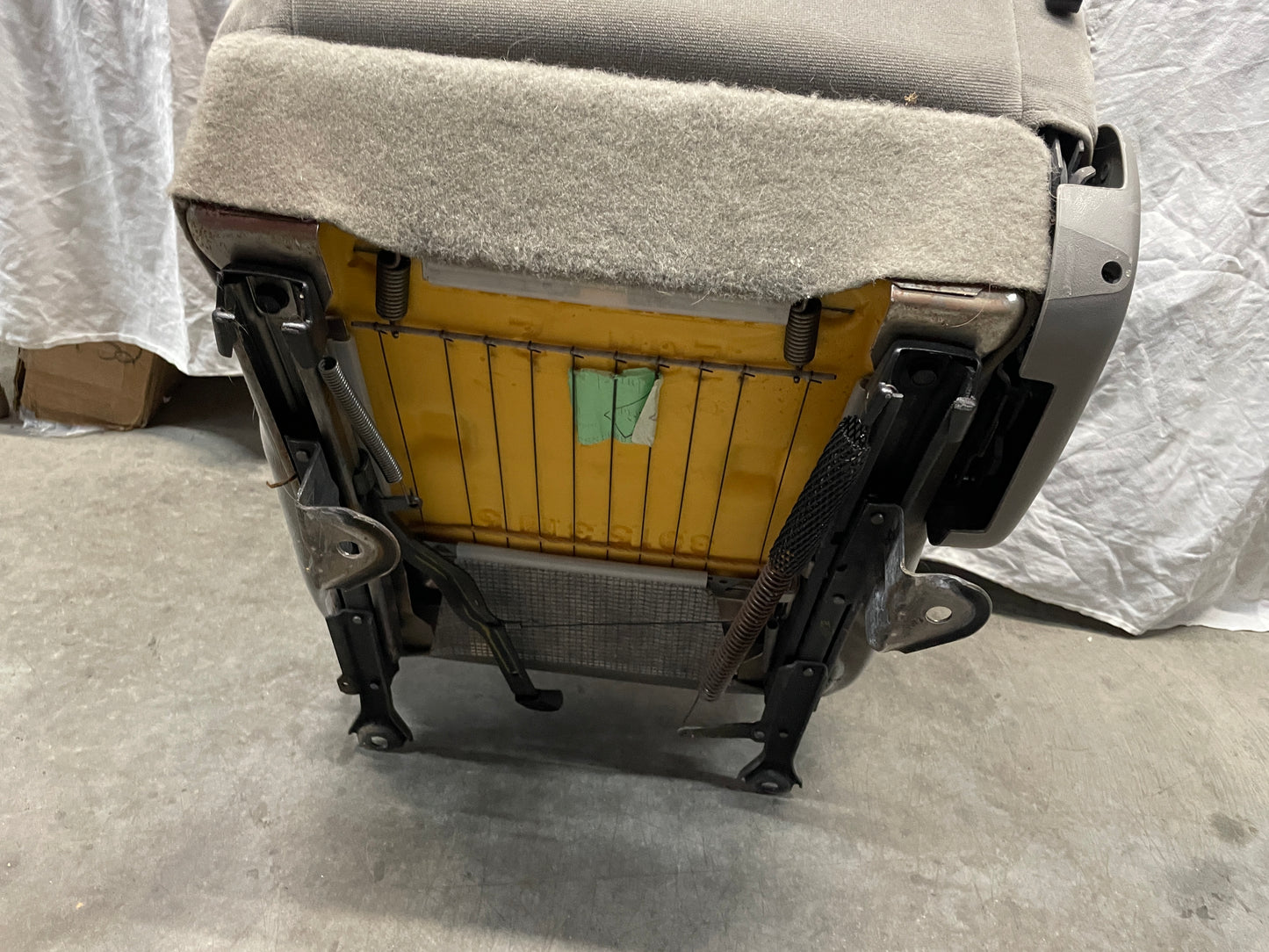 2002 Chevy Camaro Z28 Seats Fronts and Rears Gray Grey Cloth OEM - Day's Parts Yard