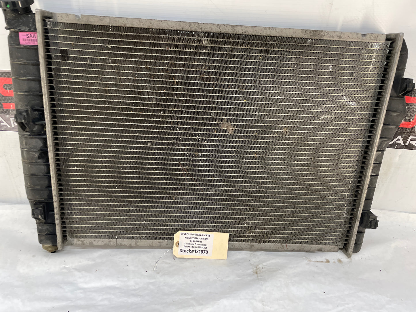 2001 Pontiac Firebird Trans AM WS6 Radiator OEM - Day's Parts Yard