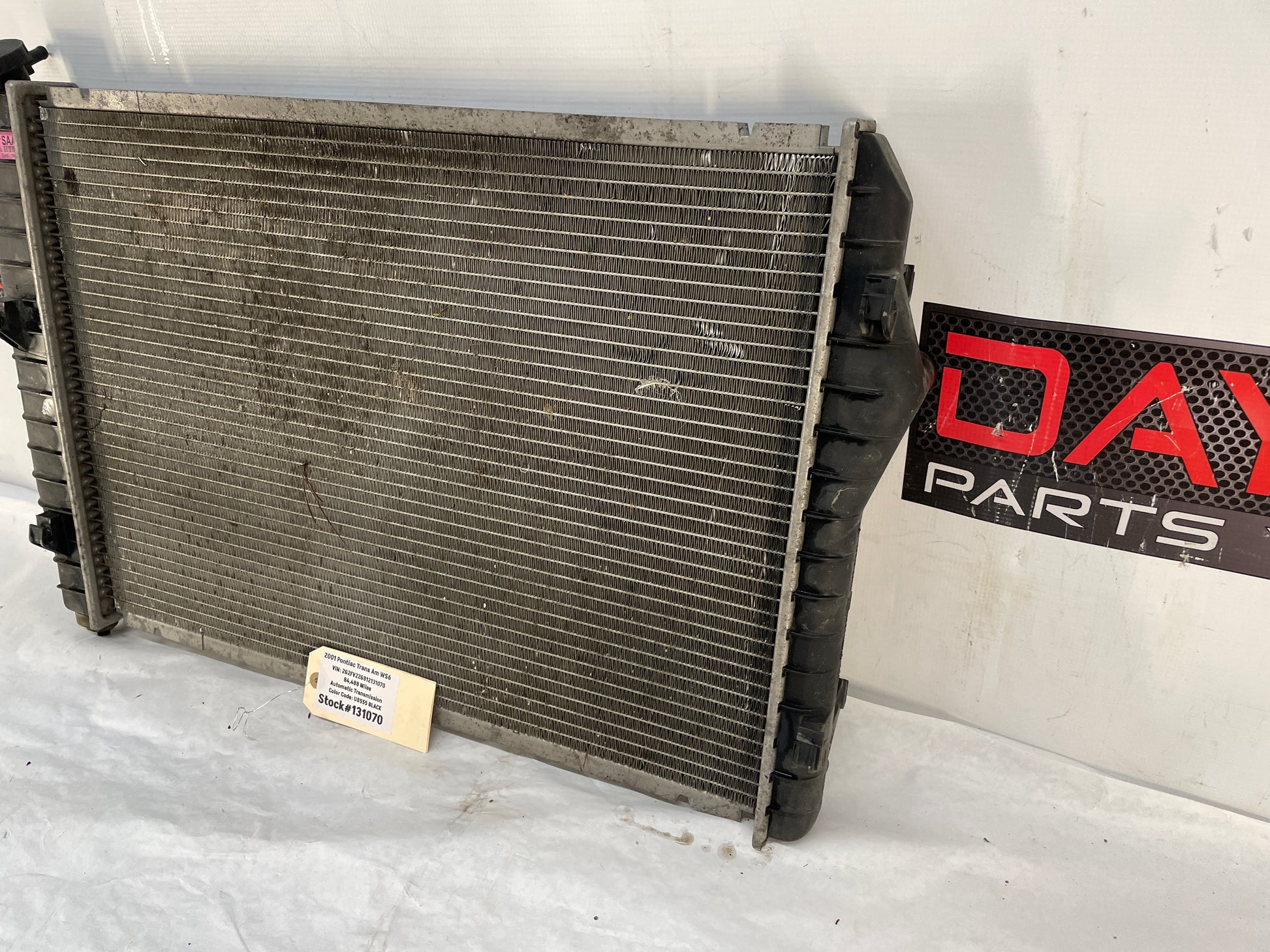 2001 Pontiac Firebird Trans AM WS6 Radiator OEM - Day's Parts Yard