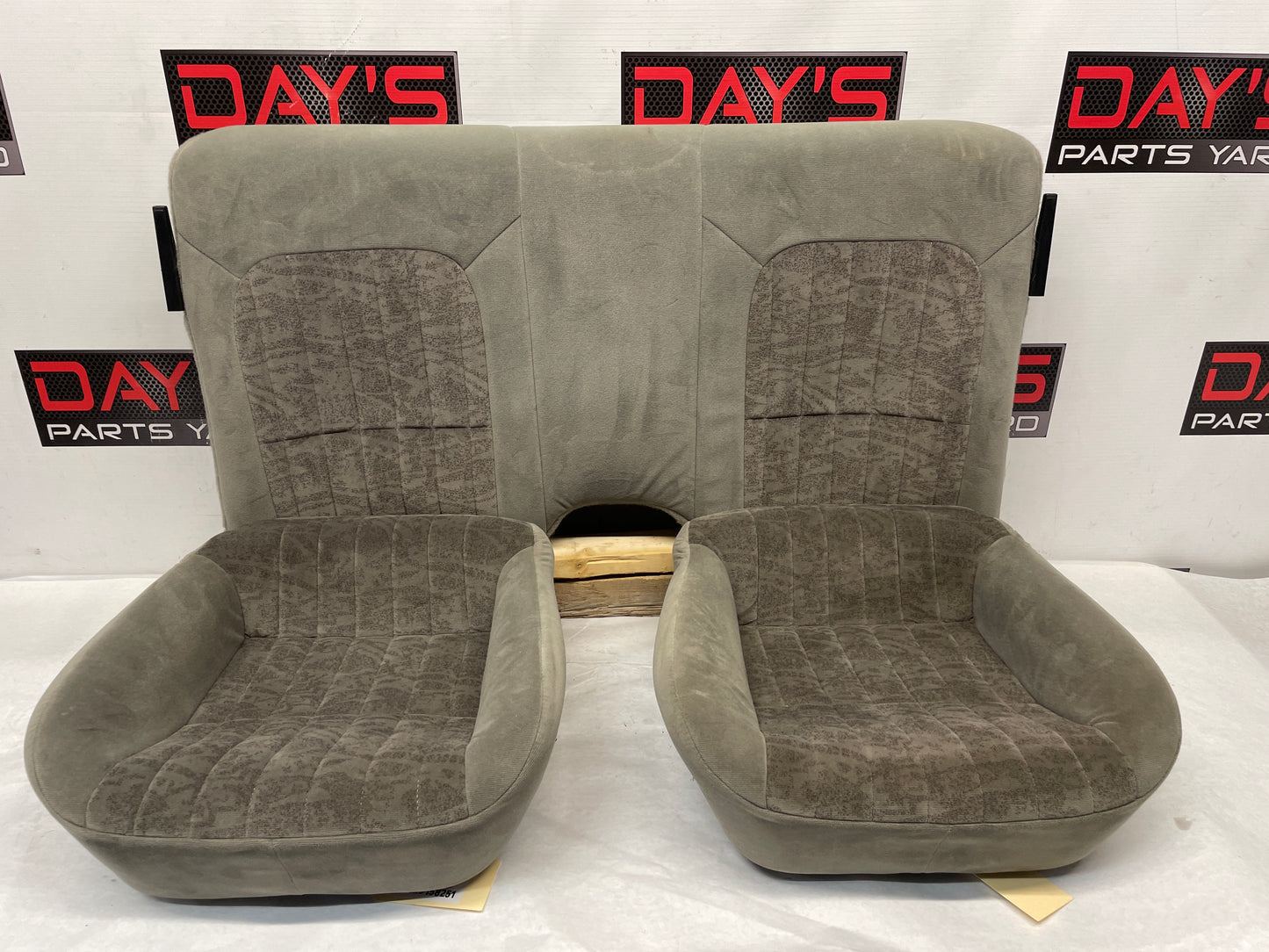 2002 Chevy Camaro Z28 Seats Fronts and Rears Gray Grey Cloth OEM - Day's Parts Yard