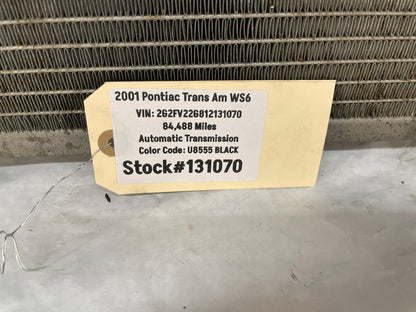 2001 Pontiac Firebird Trans AM WS6 Radiator OEM - Day's Parts Yard