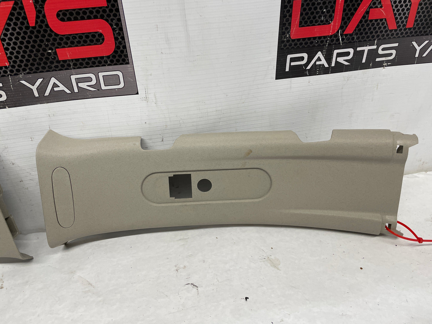2013 GMC Sierra C1500 SLE RH & LH  B Pillar Upper Trim Tan OEM - Day's Parts Yard
