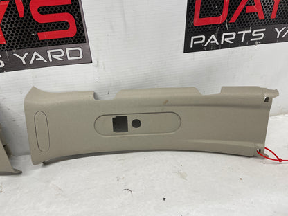 2013 GMC Sierra C1500 SLE RH & LH  B Pillar Upper Trim Tan OEM - Day's Parts Yard