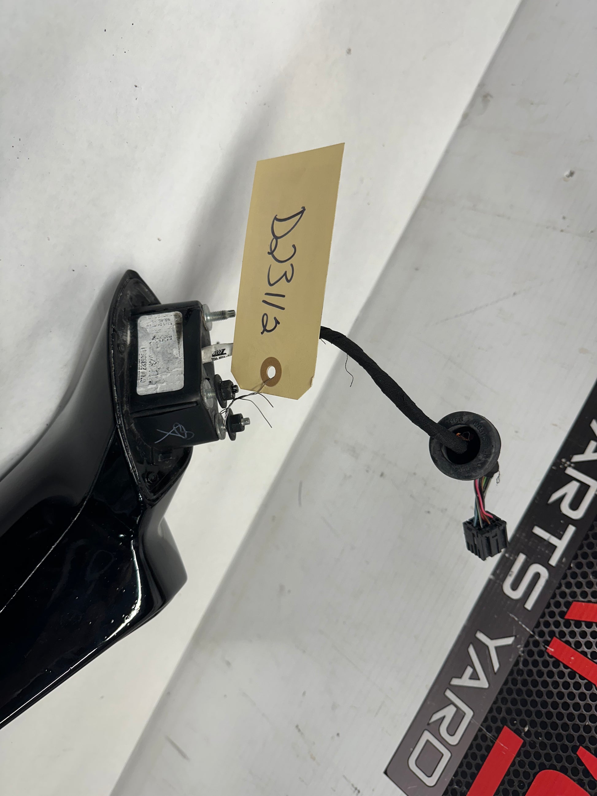 2017 Chevy Camaro SS RH Passenger Exterior Mirror Heated Black OEM - Day's Parts Yard