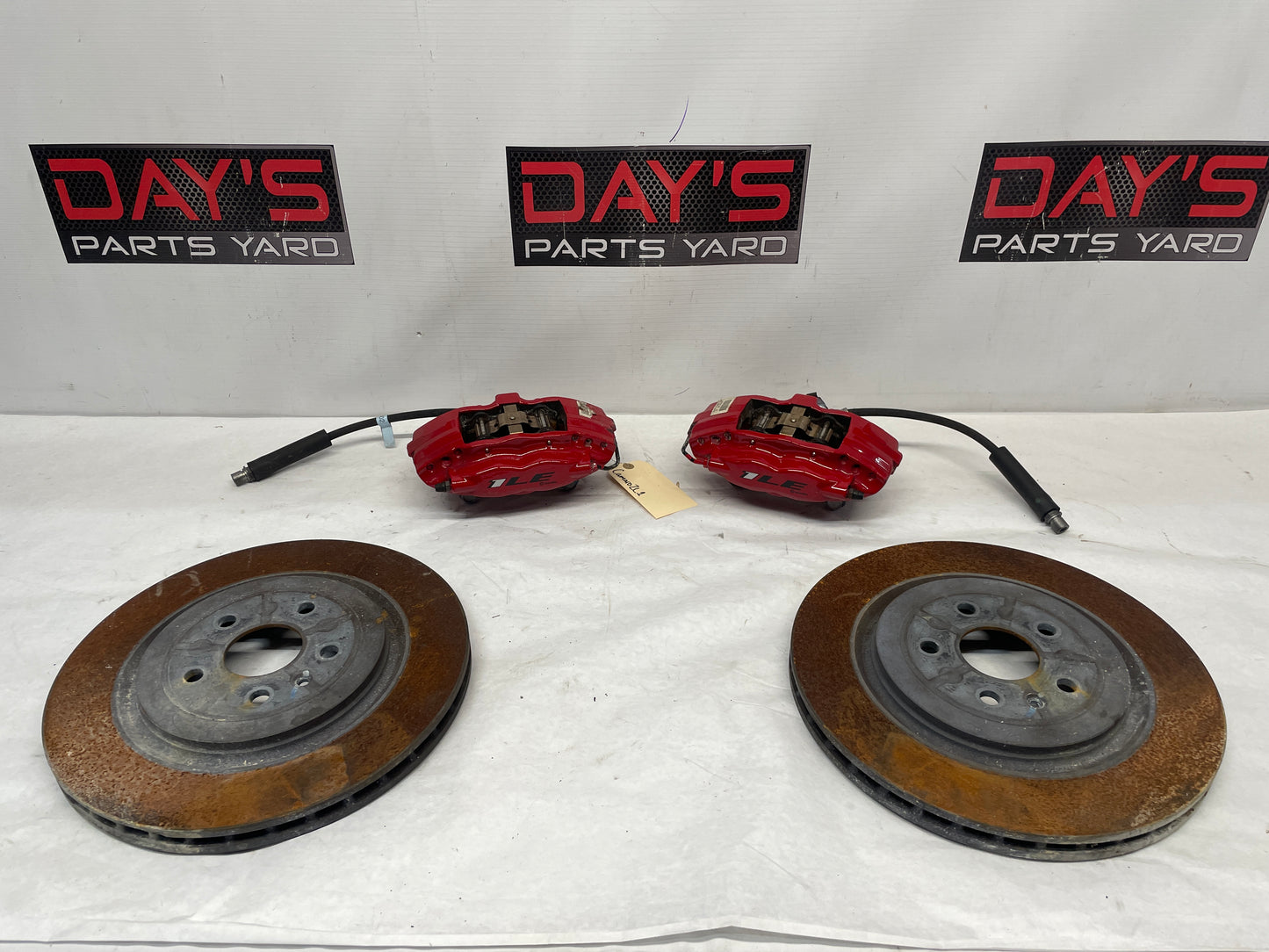 2019 Chevy Camaro ZL1 1LE RH & LH Rear Brembo Calipers & Rotors OEM