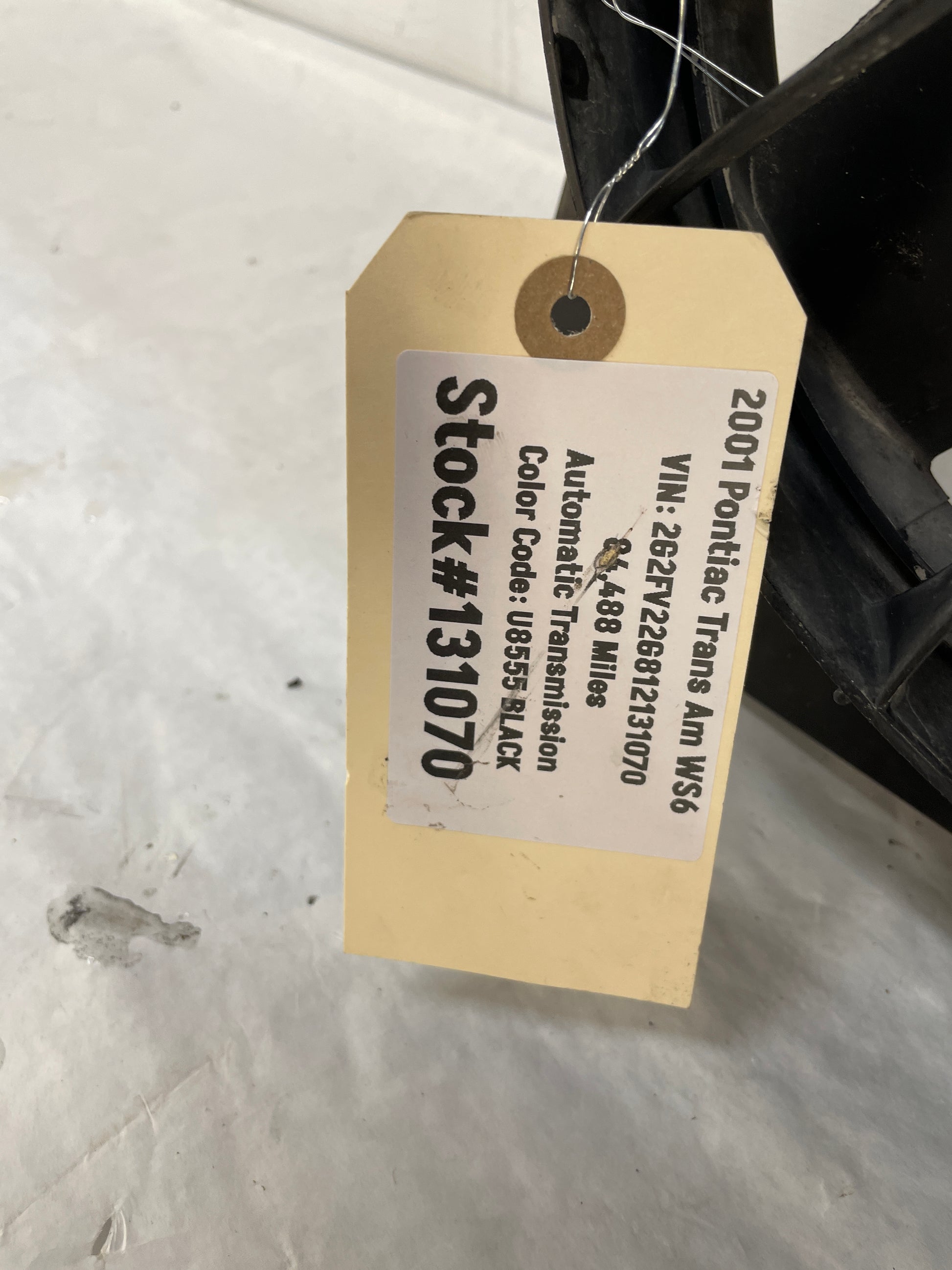 2001 Pontiac Firebird Trans AM WS6 Dual Radiator Electric Cooling Fans Assembly OEM - Day's Parts Yard