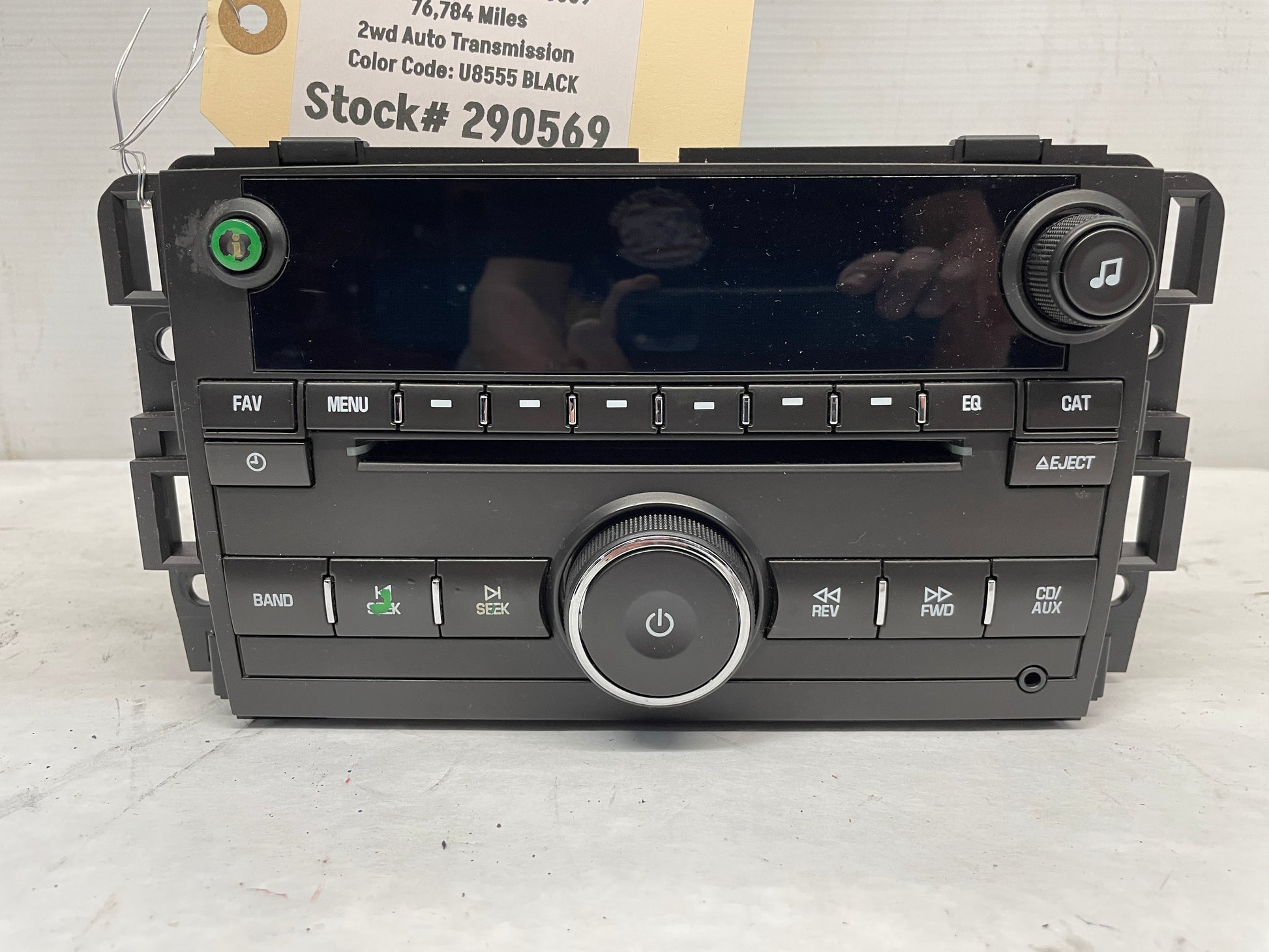 2013 GMC Sierra C1500 SLE CD Radio Ipod USB input & 3.5 MP3 OEM - Day's Parts Yard