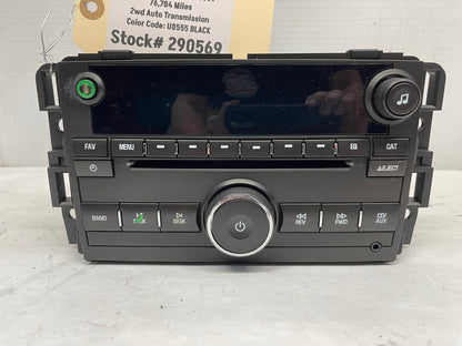 2013 GMC Sierra C1500 SLE CD Radio Ipod USB input & 3.5 MP3 OEM - Day's Parts Yard