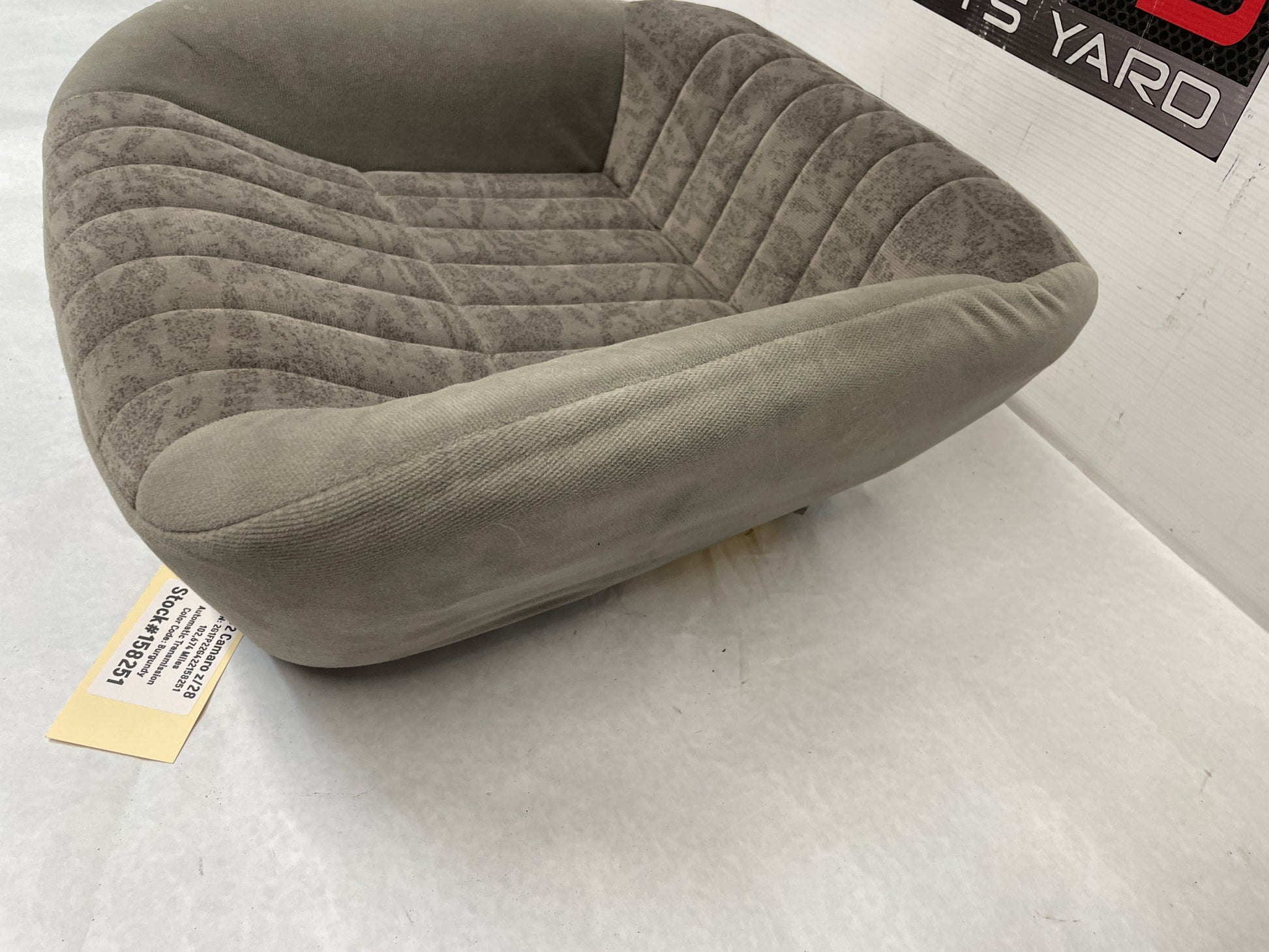 2002 Chevy Camaro Z28 Seats Fronts and Rears Gray Grey Cloth OEM - Day's Parts Yard