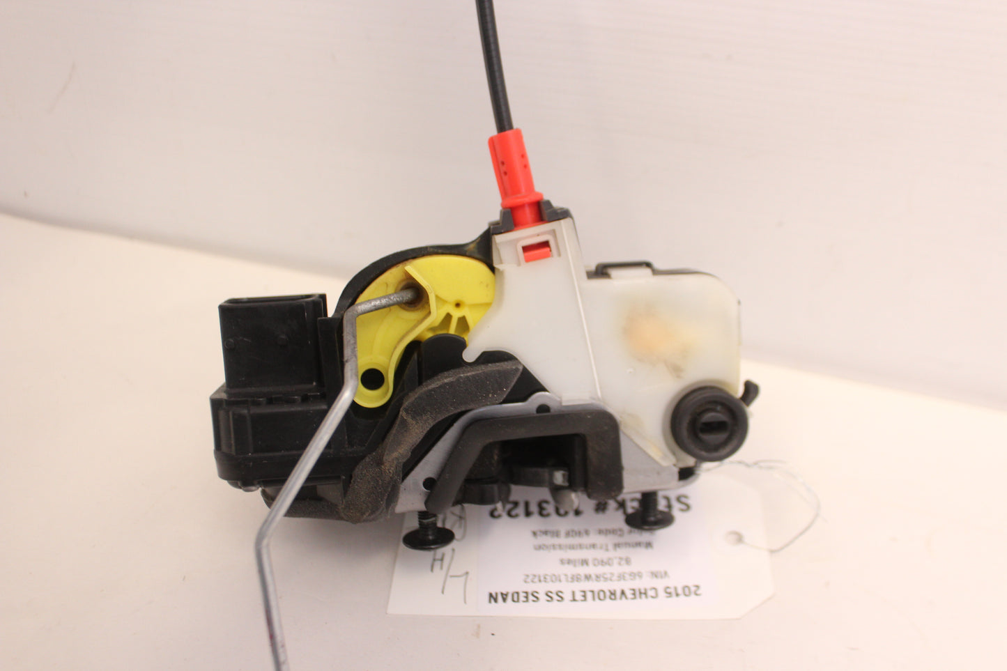 2015 Chevy SS Sedan Rear LH Drive Door Lock Actuator OEM - Day's Parts Yard