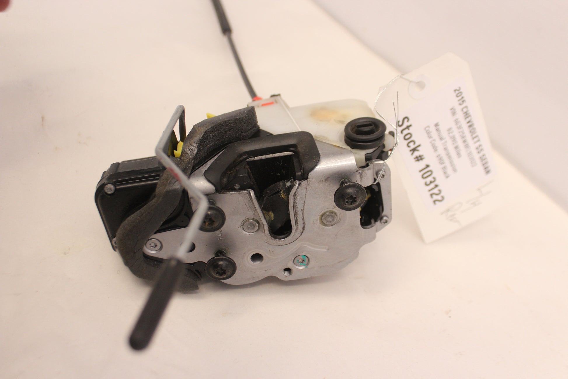 2015 Chevy SS Sedan Rear LH Drive Door Lock Actuator OEM - Day's Parts Yard