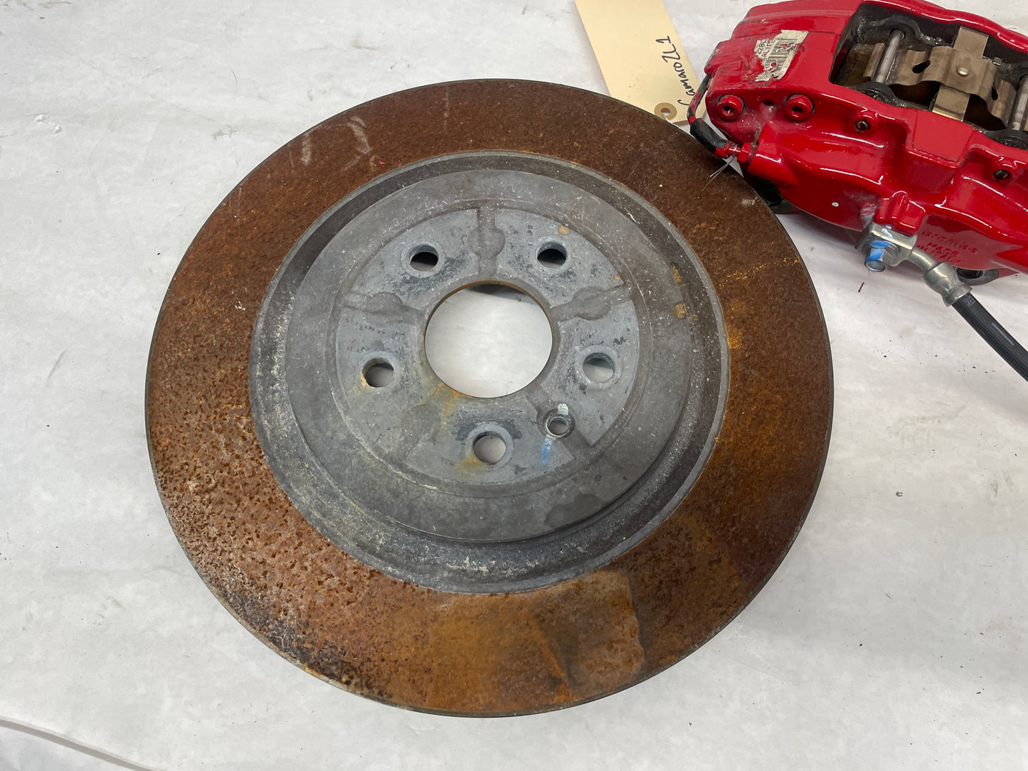 2019 Chevy Camaro ZL1 1LE RH & LH Rear Brembo Calipers & Rotors OEM