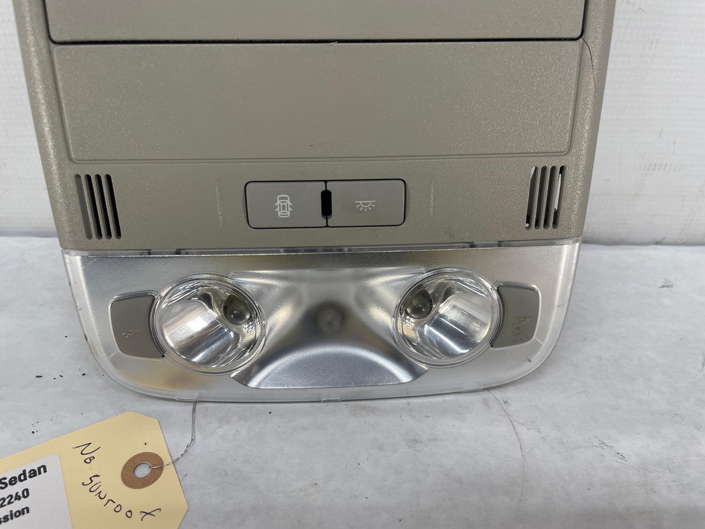 2015 Chevy SS Sedan Hardtop Overhead Console Dome Light Controls OEM