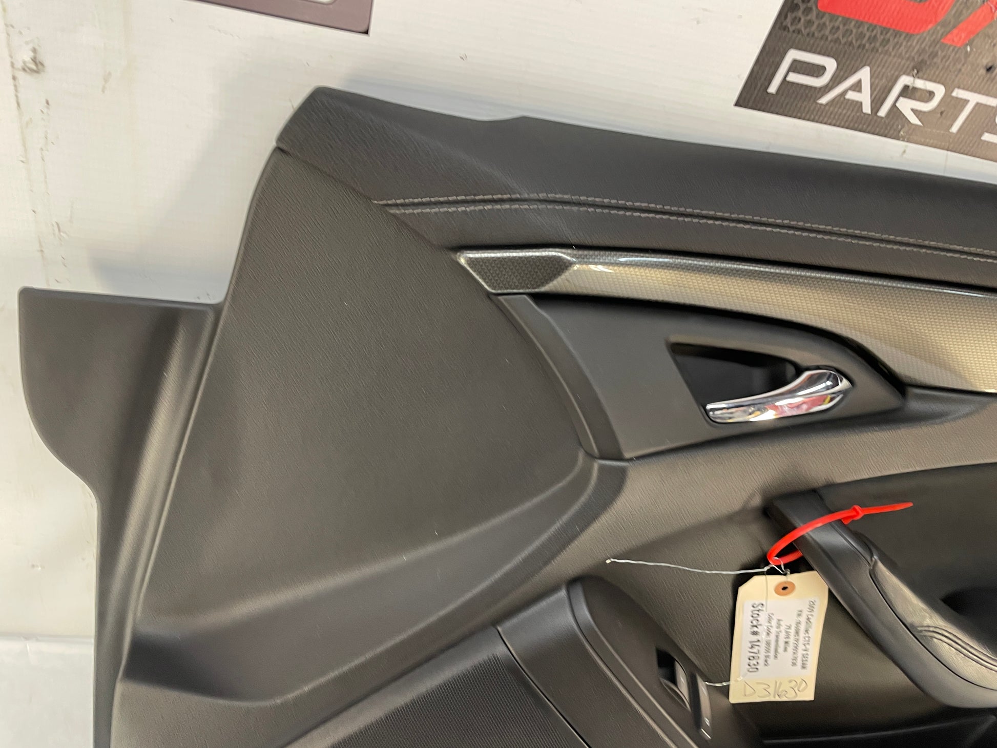 2009 Cadillac CTS-V Sedan RH Passenger Front Interior Door Panel Trim OEM - Day's Parts Yard