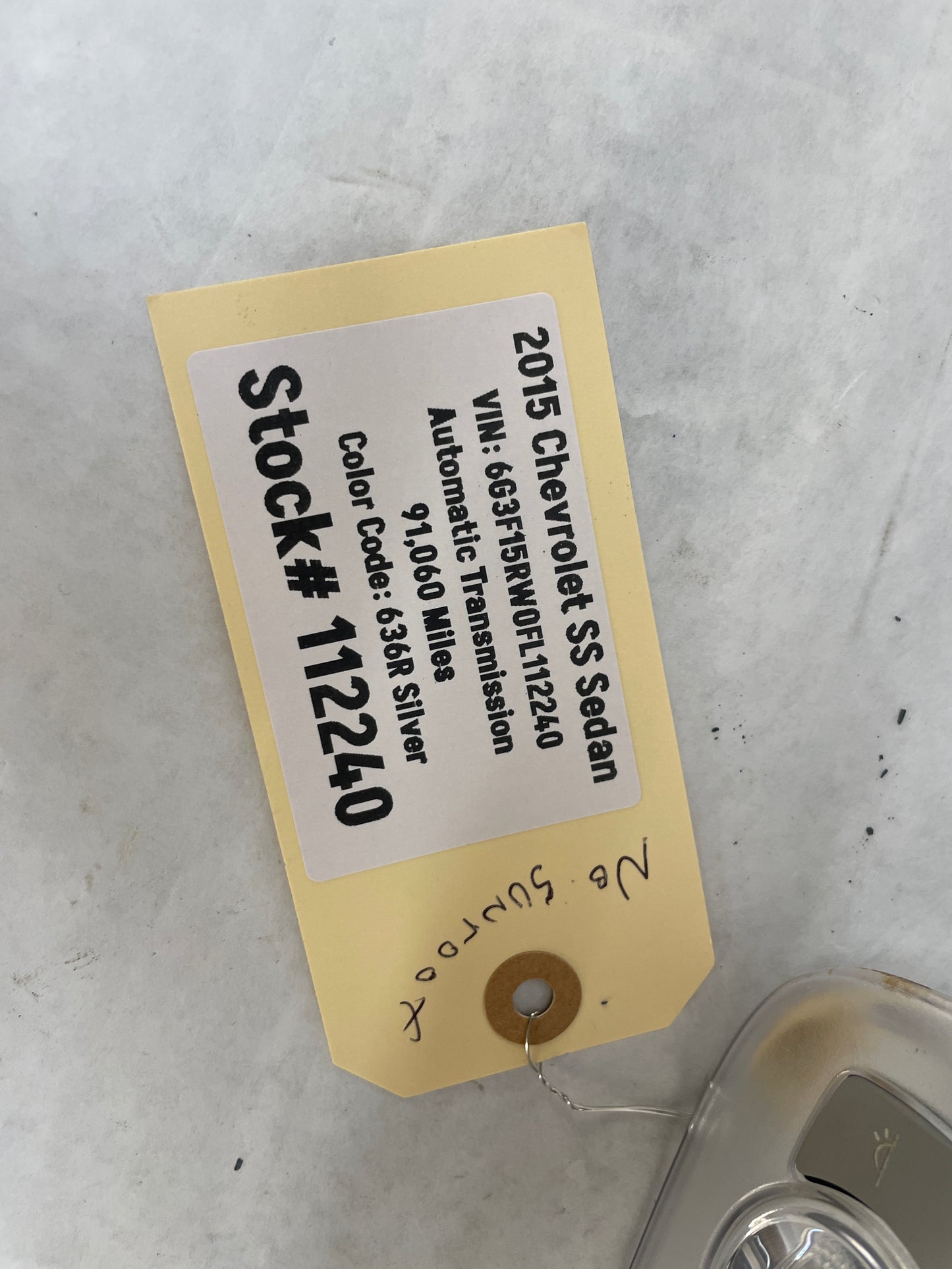 2015 Chevy SS Sedan Hardtop Overhead Console Dome Light Controls OEM