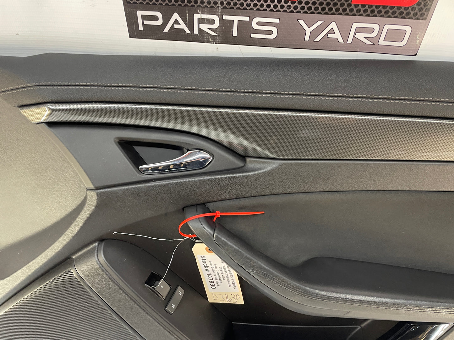 2009 Cadillac CTS-V Sedan RH Passenger Front Interior Door Panel Trim OEM - Day's Parts Yard