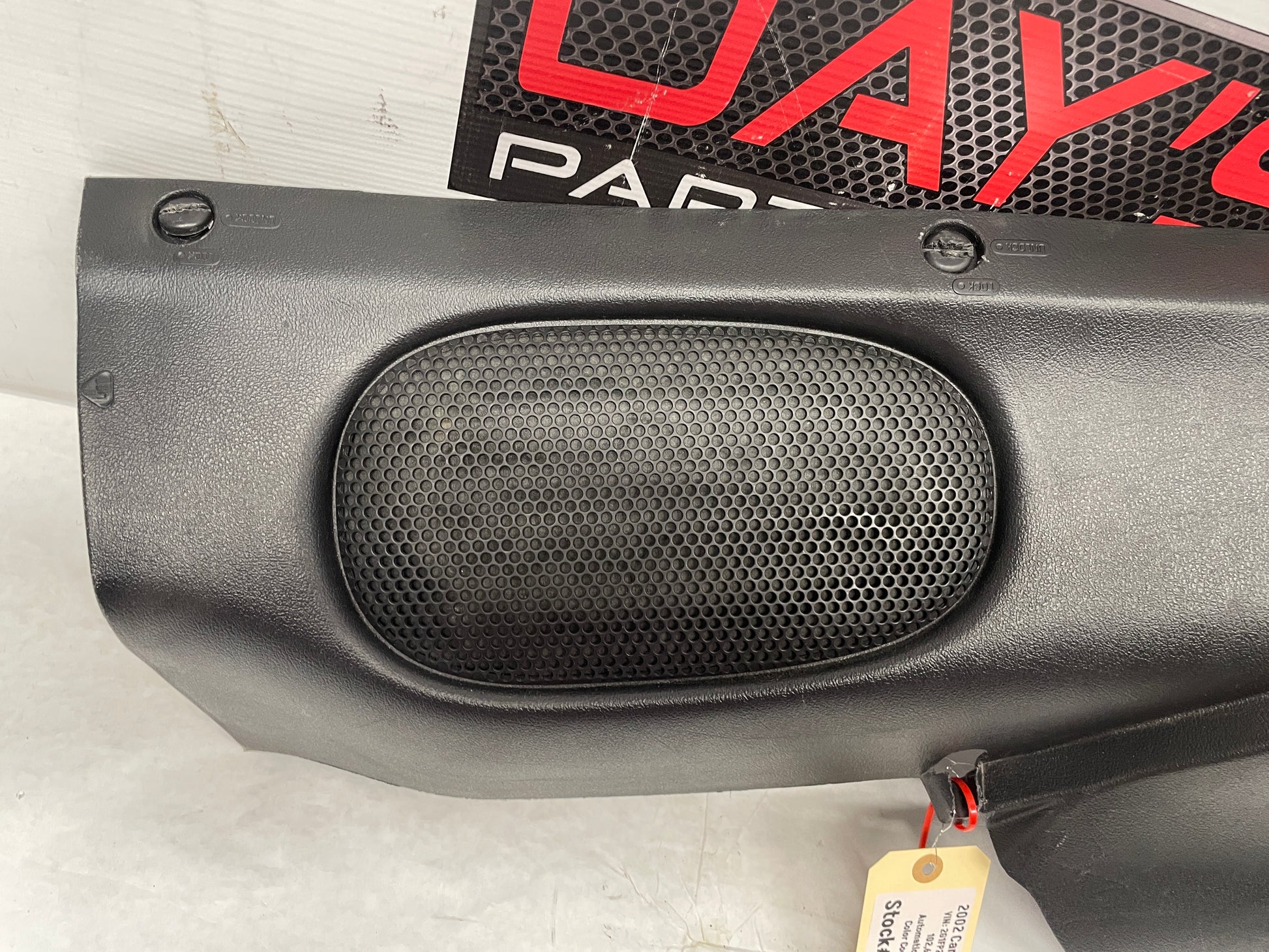 2002 Chevy Camaro Z28 RH Passenger Rear Trunk Hatch Cargo Storage Panel Ebony OEM - Day's Parts Yard