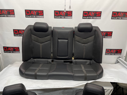 2016 Chevy SS Sedan Seats Fronts and Rears Black Leather Alcantara Suede OEM - Day's Parts Yard