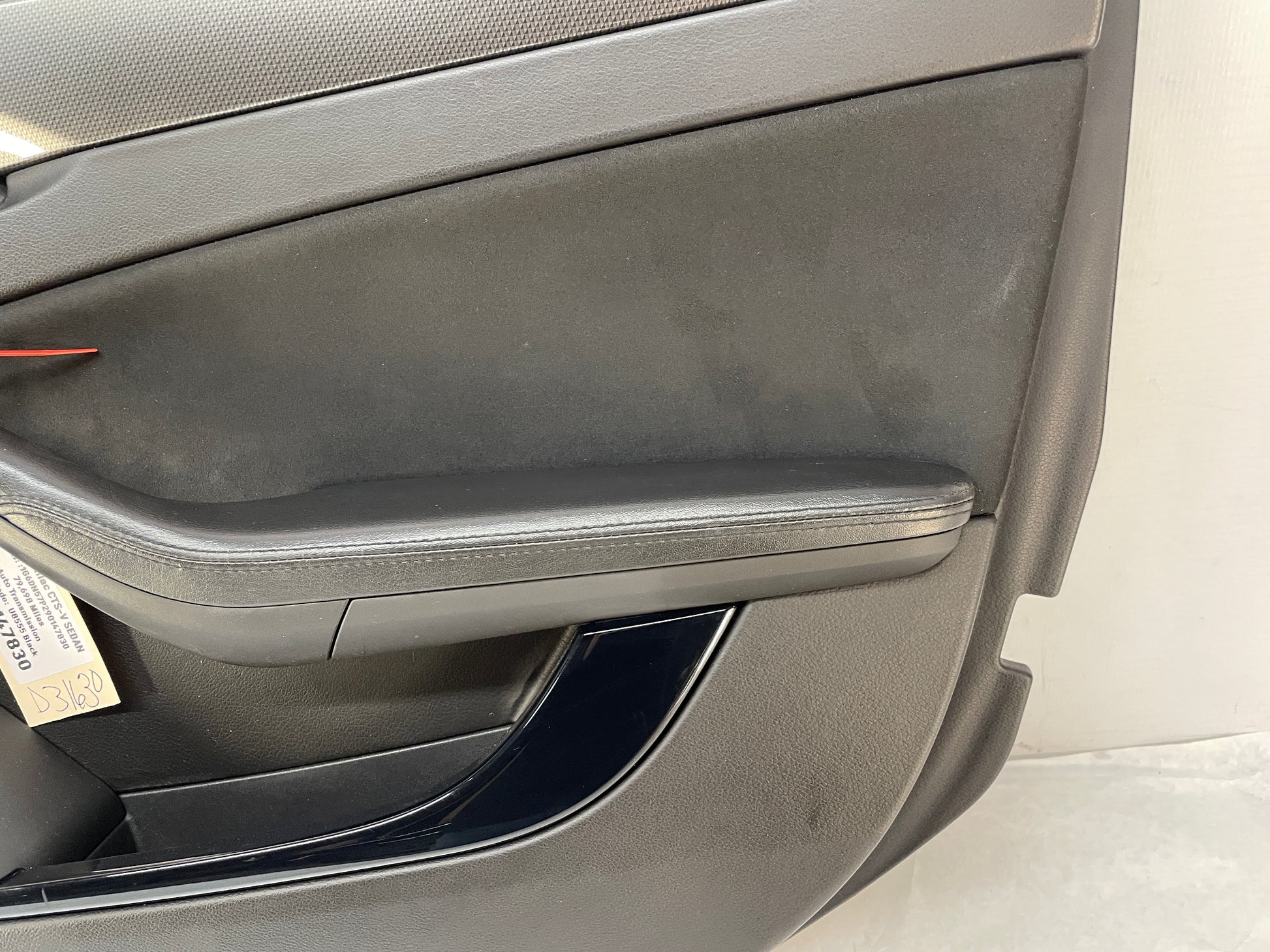 2009 Cadillac CTS-V Sedan RH Passenger Front Interior Door Panel Trim OEM - Day's Parts Yard
