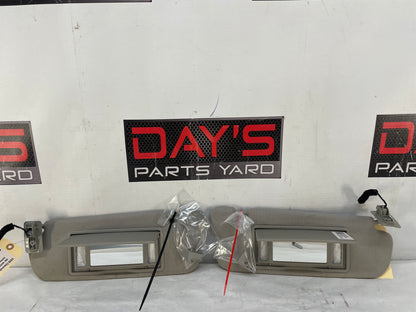 2015 Chevy SS Sedan RH & LH Sun Visor Sunvisor w/ Clips OEM