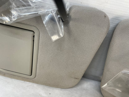 2015 Chevy SS Sedan RH & LH Sun Visor Sunvisor w/ Clips OEM