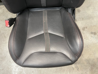 2016 Chevy SS Sedan Seats Fronts and Rears Black Leather Alcantara Suede OEM - Day's Parts Yard