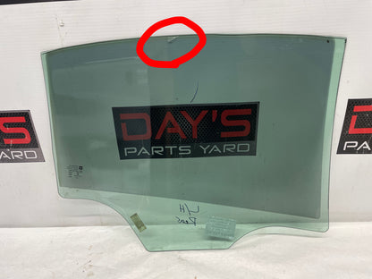2014 Chevy SS Sedan LH Driver Rear Door Window Glass OEM