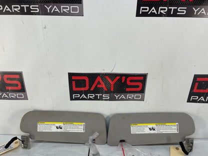 2015 Chevy SS Sedan RH & LH Sun Visor Sunvisor w/ Clips OEM