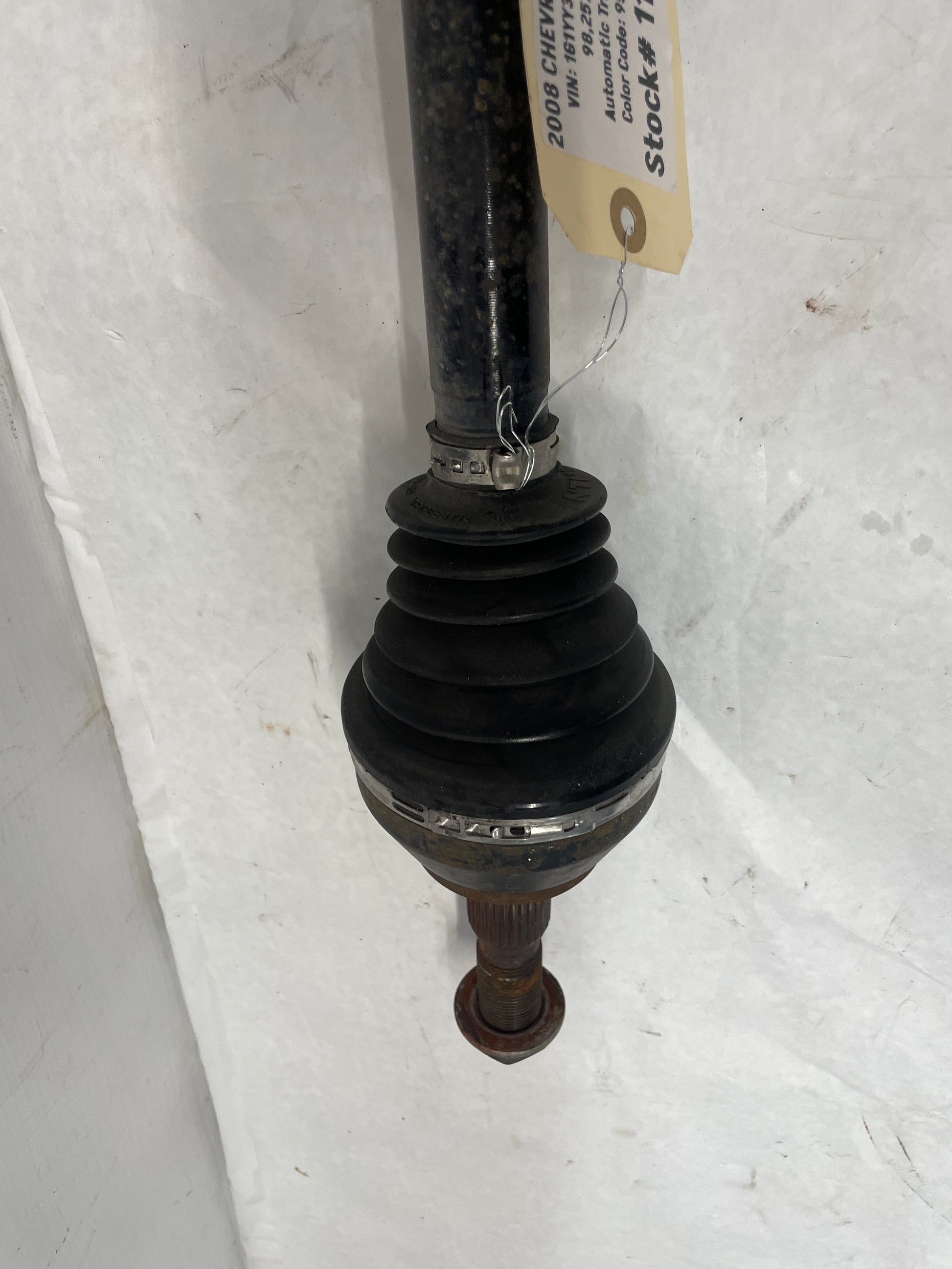 2008 Chevy Corvette LH Driver CV Axle Shaft OEM - Day's Parts Yard