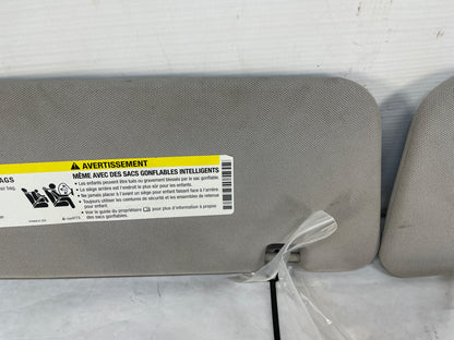 2015 Chevy SS Sedan RH & LH Sun Visor Sunvisor w/ Clips OEM