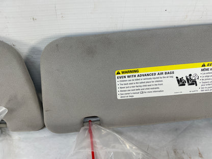2015 Chevy SS Sedan RH & LH Sun Visor Sunvisor w/ Clips OEM