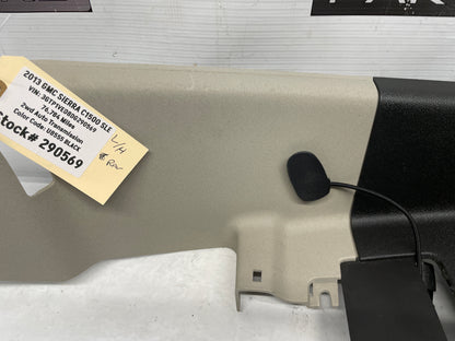 2013 GMC Sierra C1500 SLE LH Driver Rear C Pillar Trim OEM - Day's Parts Yard