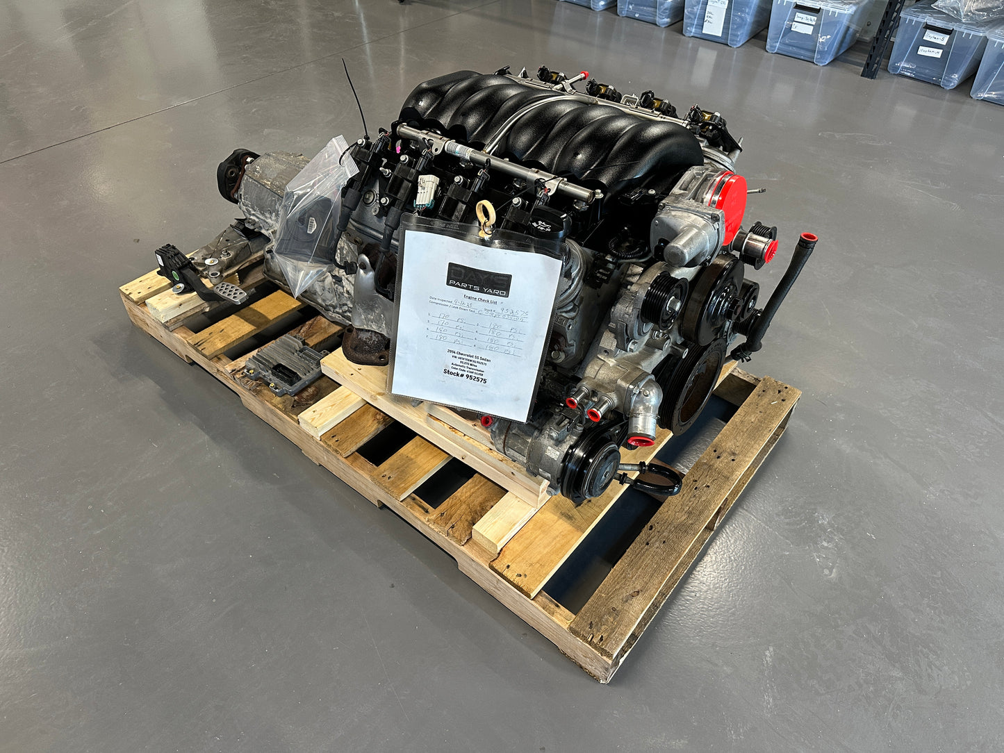 6.2L LS3 Engine 6L80 Automatic Transmission Drivetrain Pullout 415HP 55K