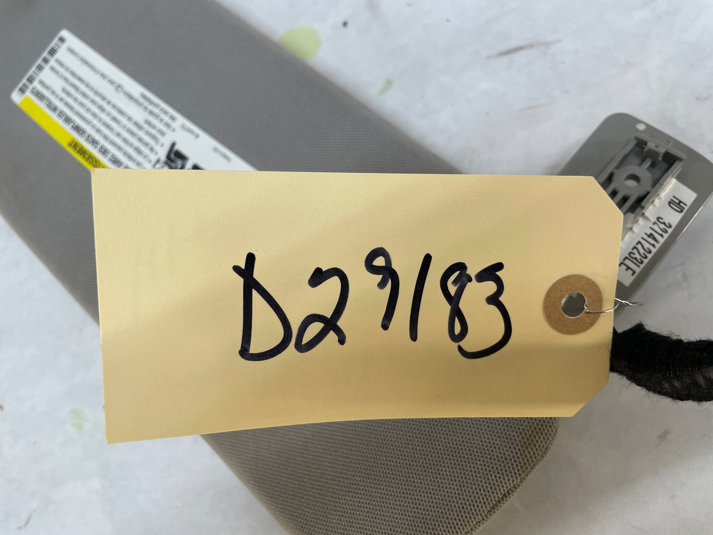 2015 Chevy SS Sedan RH & LH Sun Visor Sunvisor w/ Clips OEM