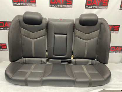 2016 Chevy SS Sedan Seats Fronts and Rears Black Leather Alcantara Suede OEM - Day's Parts Yard