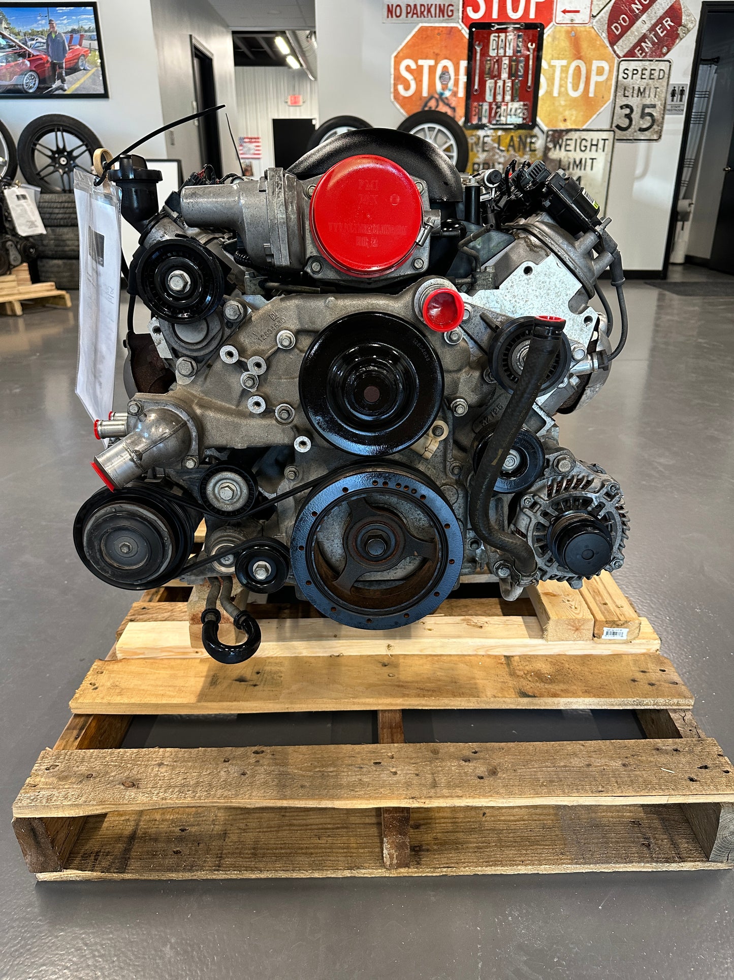 6.2L LS3 Engine 6L80 Automatic Transmission Drivetrain Pullout 415HP 55K