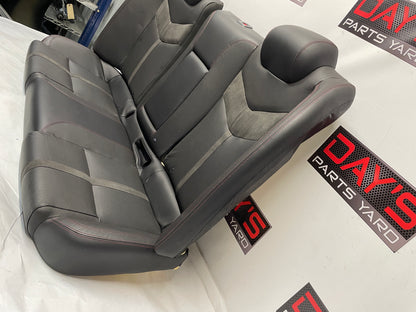 2016 Chevy SS Sedan Seats Fronts and Rears Black Leather Alcantara Suede OEM - Day's Parts Yard