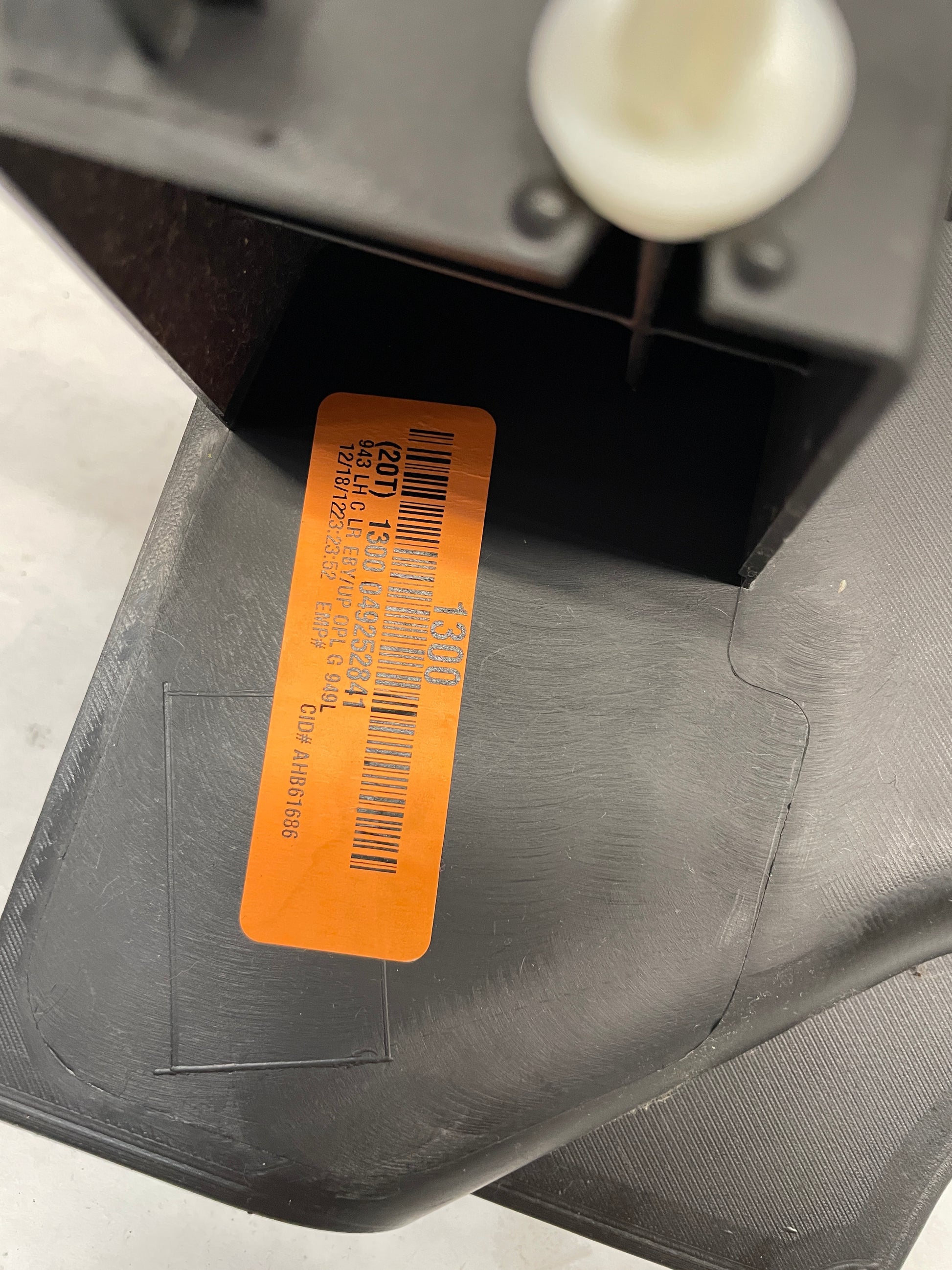 2013 GMC Sierra C1500 SLE LH Driver Rear C Pillar Trim OEM - Day's Parts Yard