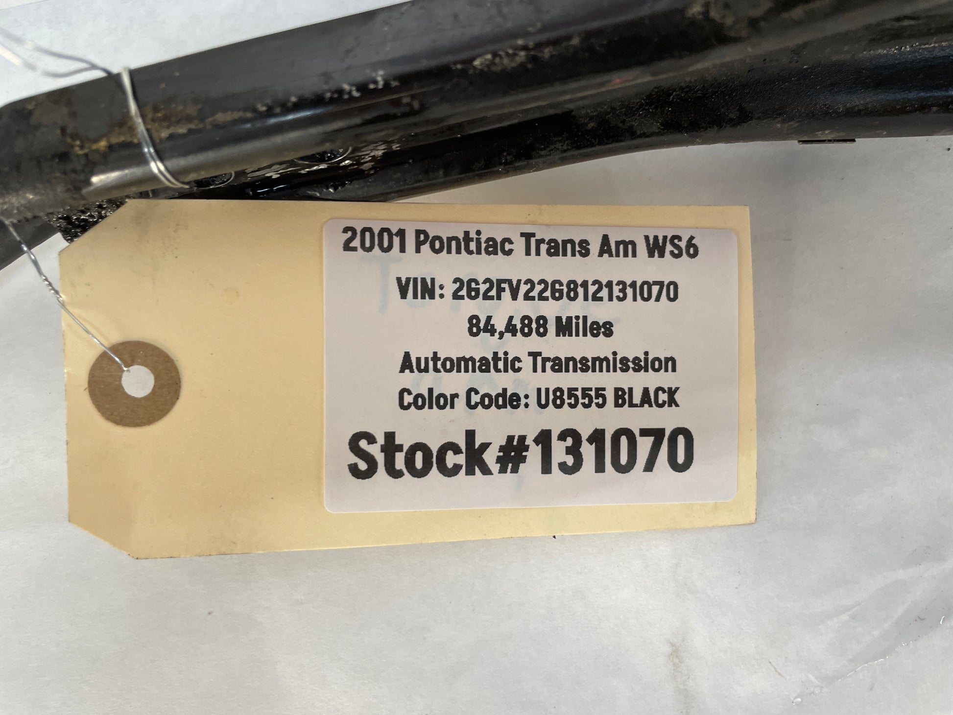 2001 Pontiac Firebird Trans AM WS6 Rearend Rear End Suspension Factory Torque Arm OEM - Day's Parts Yard