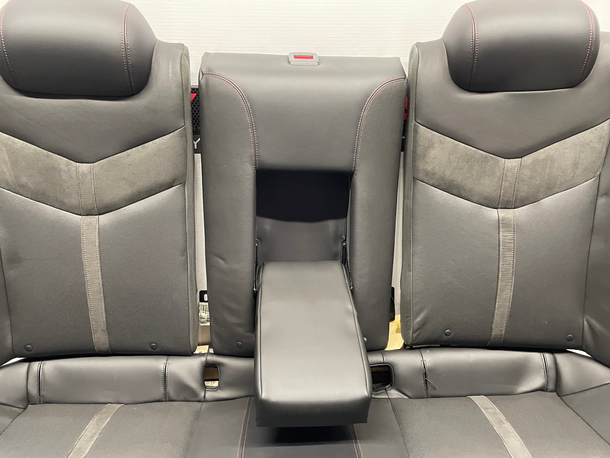 2016 Chevy SS Sedan Seats Fronts and Rears Black Leather Alcantara Suede OEM - Day's Parts Yard