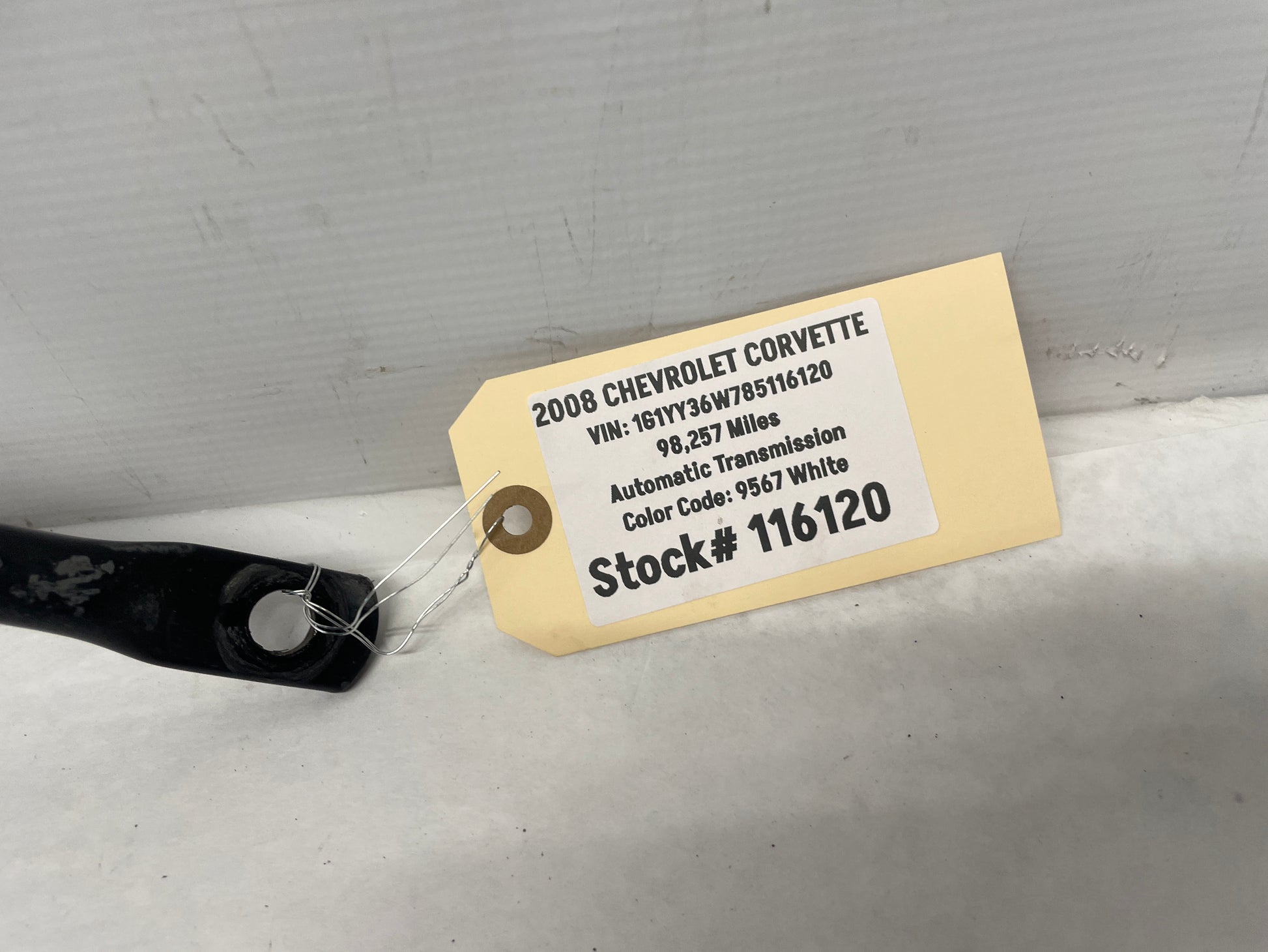 2008 Chevy Corvette Rear Stabilizer Sway Bar OEM - Day's Parts Yard