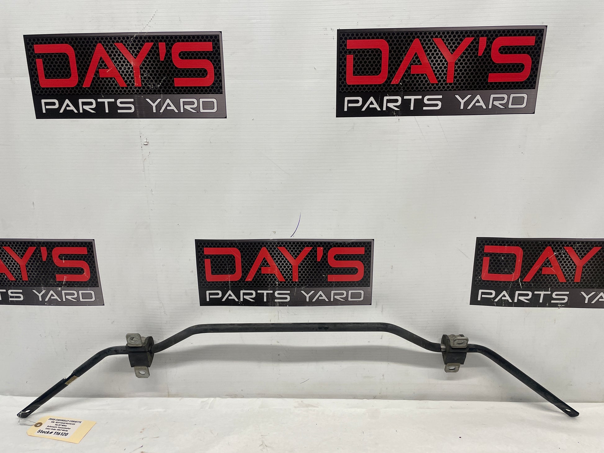2008 Chevy Corvette Rear Stabilizer Sway Bar OEM - Day's Parts Yard