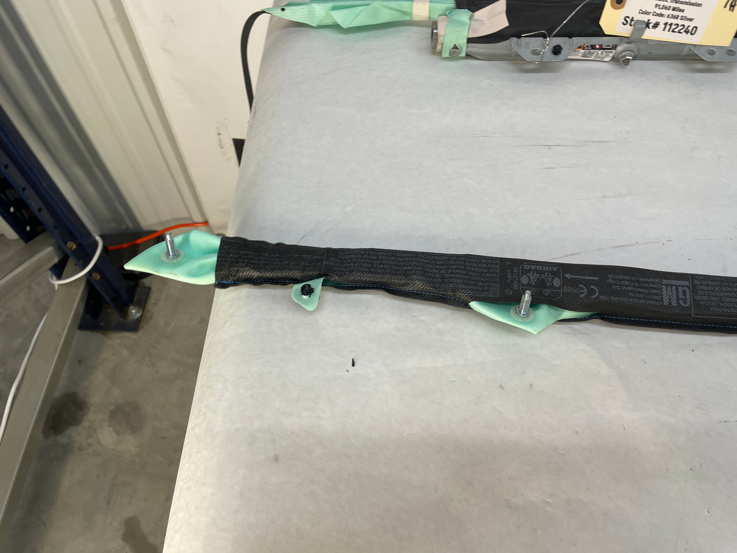 2015 Chevy SS Sedan RH & LH Curtain Roof Side Top Rail Airbag Air Bag Set OEM