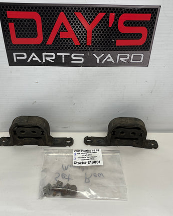 2009 Pontiac G8 GT Exhaust Hangers Bushing Set OEM