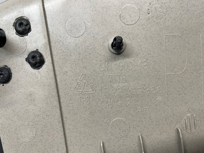 2013 GMC Sierra C1500 SLE RH Passenger Rear C Pillar Trim OEM - Day's Parts Yard