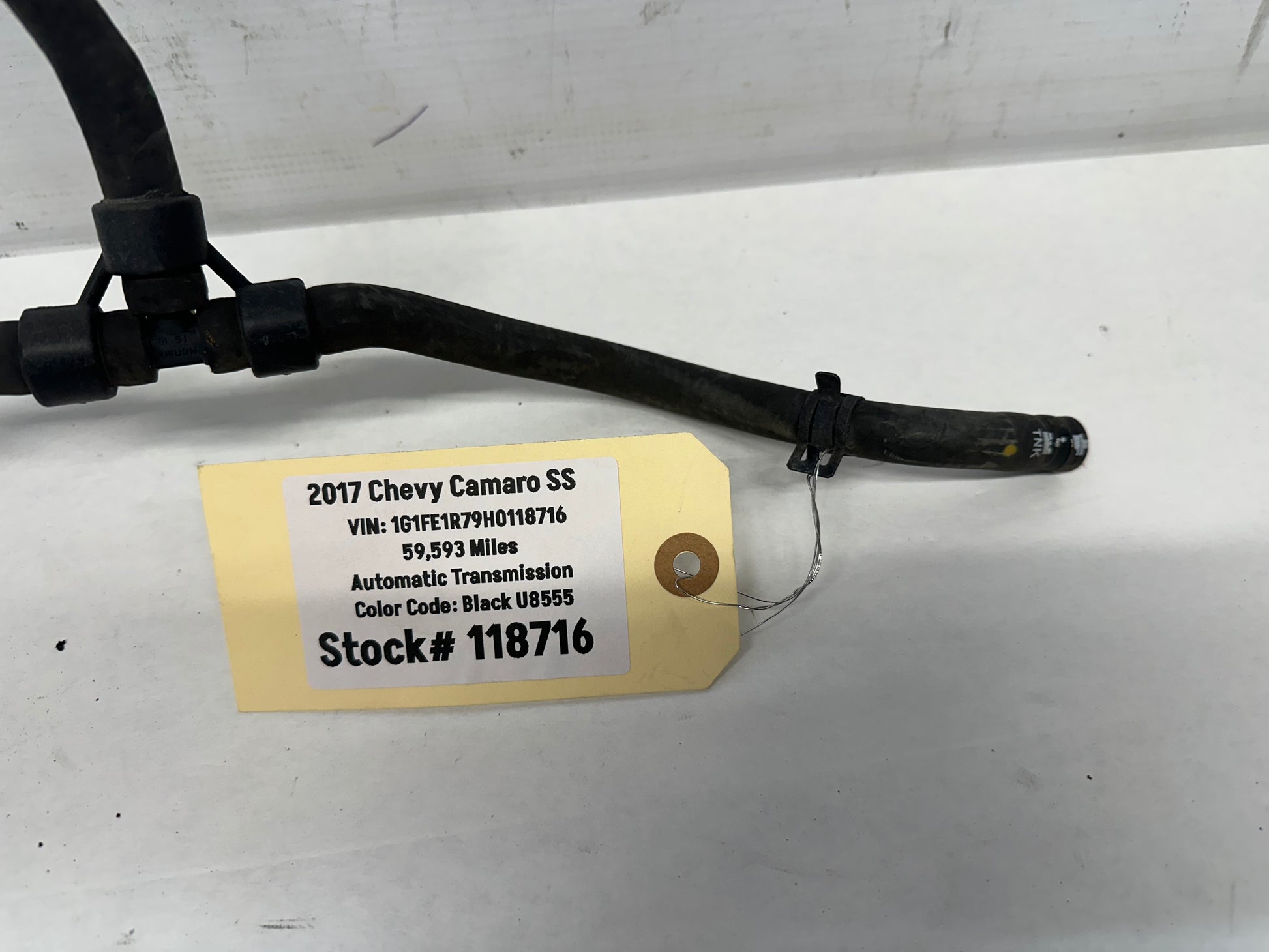 2017 Chevy Camaro SS Coolant Hose Line OEM - Day's Parts Yard