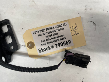 2013 GMC Sierra C1500 SLE Hood Latch Assembly with Sensor OEM - Day's Parts Yard