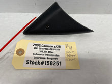 2002 Chevy Camaro Z28 RH Passenger Interior Mirror Bezel Trim Ebony OEM - Day's Parts Yard